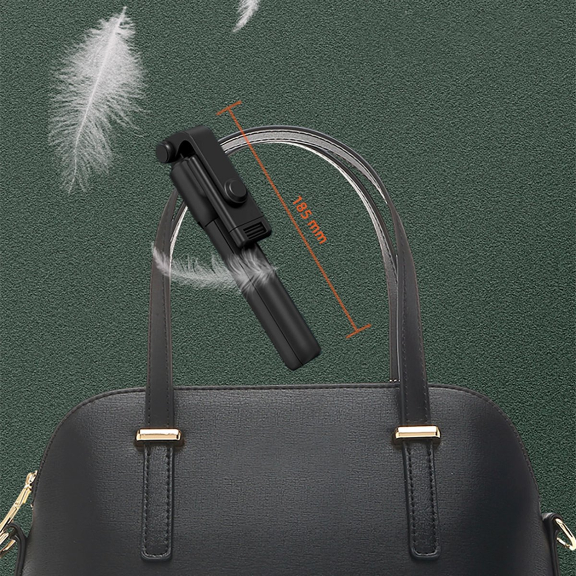 Trikojis stovas WRY1S teleskopinis 0.7m, skirtas telefonui – juodas 17 Trikojis stovas WRY1S teleskopinis 0.7m, skirtas telefonui – juodas 17