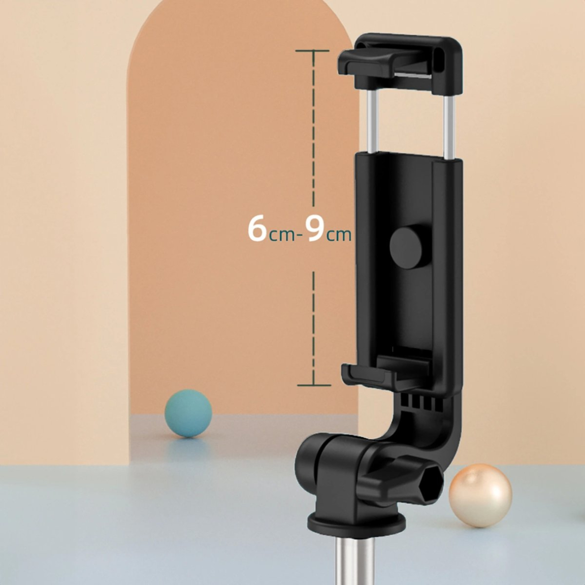 Trikojis stovas WRY1S teleskopinis 0.7m, skirtas telefonui – juodas 18 Trikojis stovas WRY1S teleskopinis 0.7m, skirtas telefonui – juodas 18