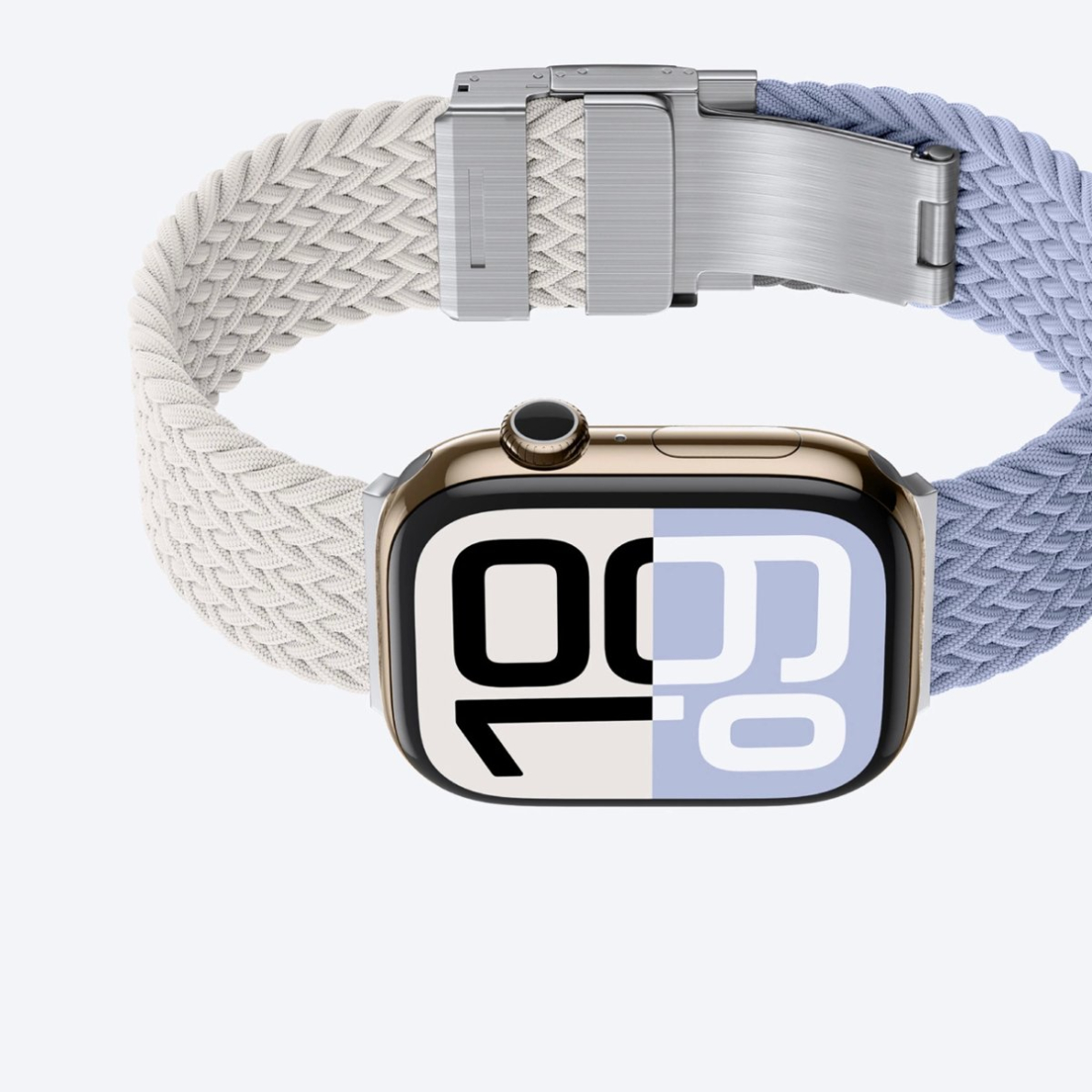 Apple Watch 45/46/49mm AmazingThing Blend Band dirželių rinkinys 2vnt - kosminė mėlyna/žvaigždžių 3