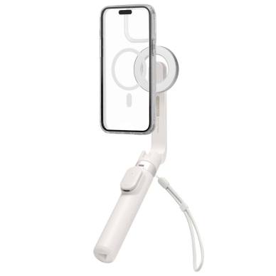Spigen S571W asmenukių lazda su MagSafe, Bluetooth ir trikoju – smėlinis 2