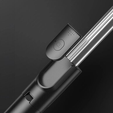 Selfie lazda WHS1Y teleskopinė 1m su telefono laikikliu – juoda 10 Selfie lazda WHS1Y teleskopinė 1m su telefono laikikliu – juoda 10