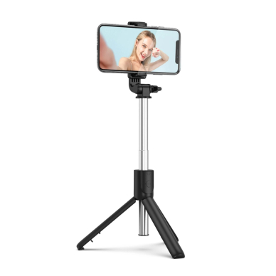 Trikojis stovas WRY1S teleskopinis 0.7m, skirtas telefonui – juodas 4