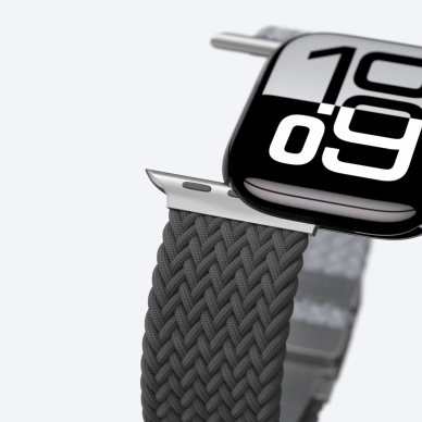 Apple Watch 45/46/49mm AmazingThing Blend Band dirželių rinkinys 2vnt - pilka-juoda/pilka 5
