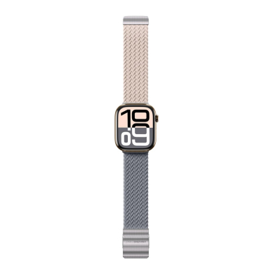 Apple Watch 45/46/49mm AmazingThing Blend Band dirželių rinkinys 2vnt - rožinis-pilka/rožinis 1
