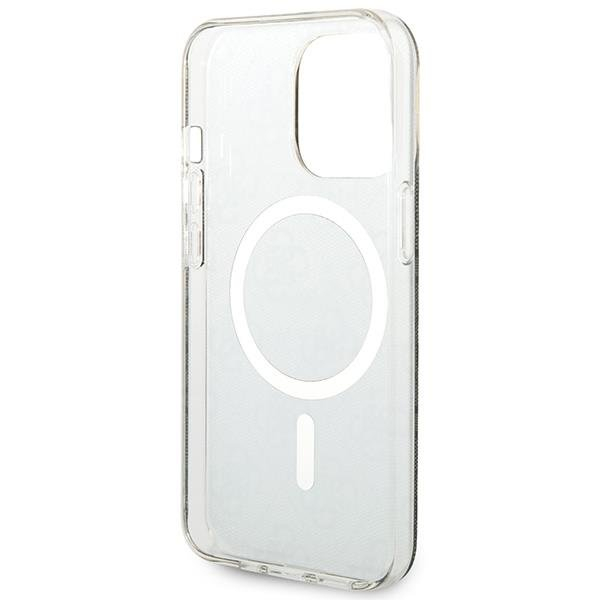 Dėklas su pakrovėju Set Guess 4G Print MagSafe GUBPP13LH4EACSW iPhone 13 Pro Rudas 6 Dėklas su pakrovėju Set Guess 4G Print MagSafe GUBPP13LH4EACSW iPhone 13 Pro Rudas 6