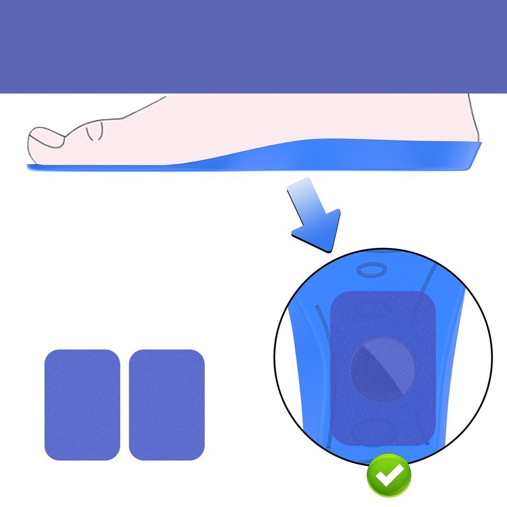 AirTag batų įdėklas – apsauginis dėklas (155–170 mm) – mėlynas 4 AirTag batų įdėklas – apsauginis dėklas (155–170 mm) – mėlynas 4
