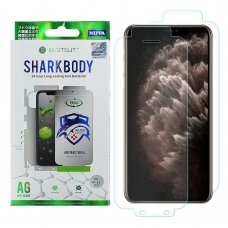 Shark Plėvelė Pilnai Dengianti Antibakterinė Self-Repair 360°   Iphone 11 Pro Max