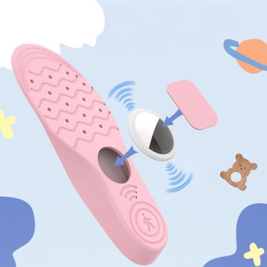 AirTag batų įdėklas – apsauginis dėklas (175–190 mm) – rožinis 1