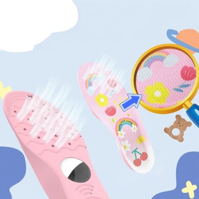 AirTag batų įdėklas – apsauginis dėklas (175–190 mm) – rožinis 2