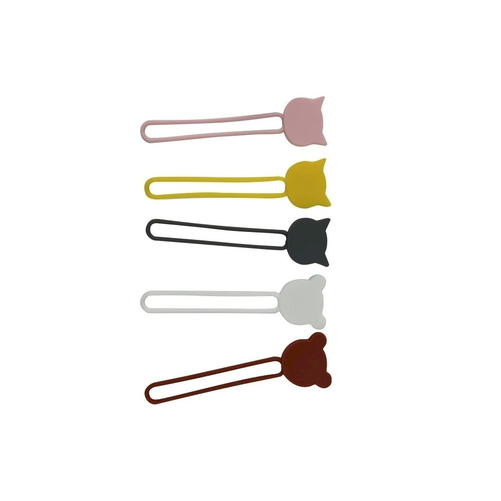 Silicone Kabelis reel - brown 6 Silicone Kabelis reel - brown 6