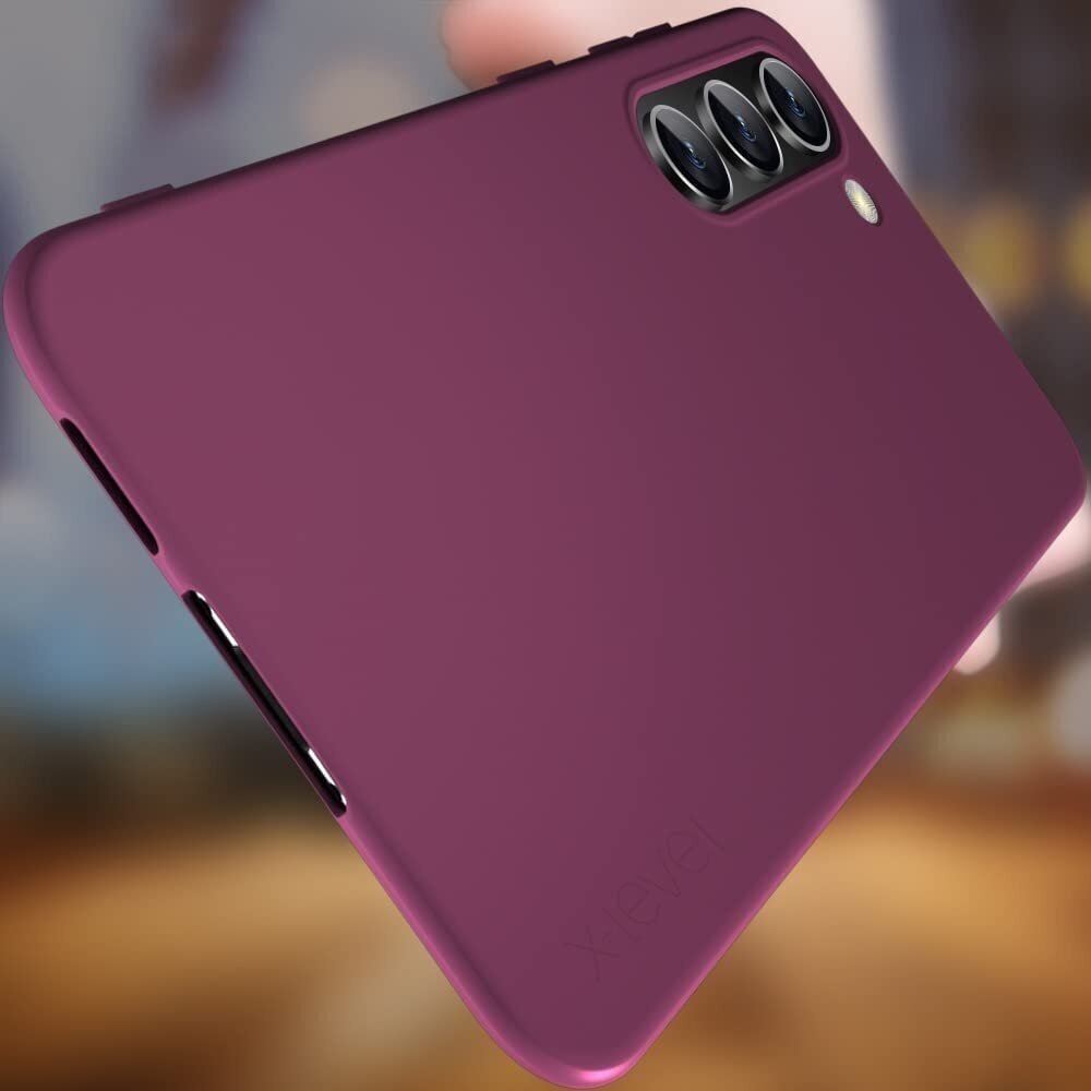 Silikonins Dėklas Slim Guard Samsung A155 A15 4G bordo 1 Silikonins Dėklas Slim Guard Samsung A155 A15 4G bordo 1