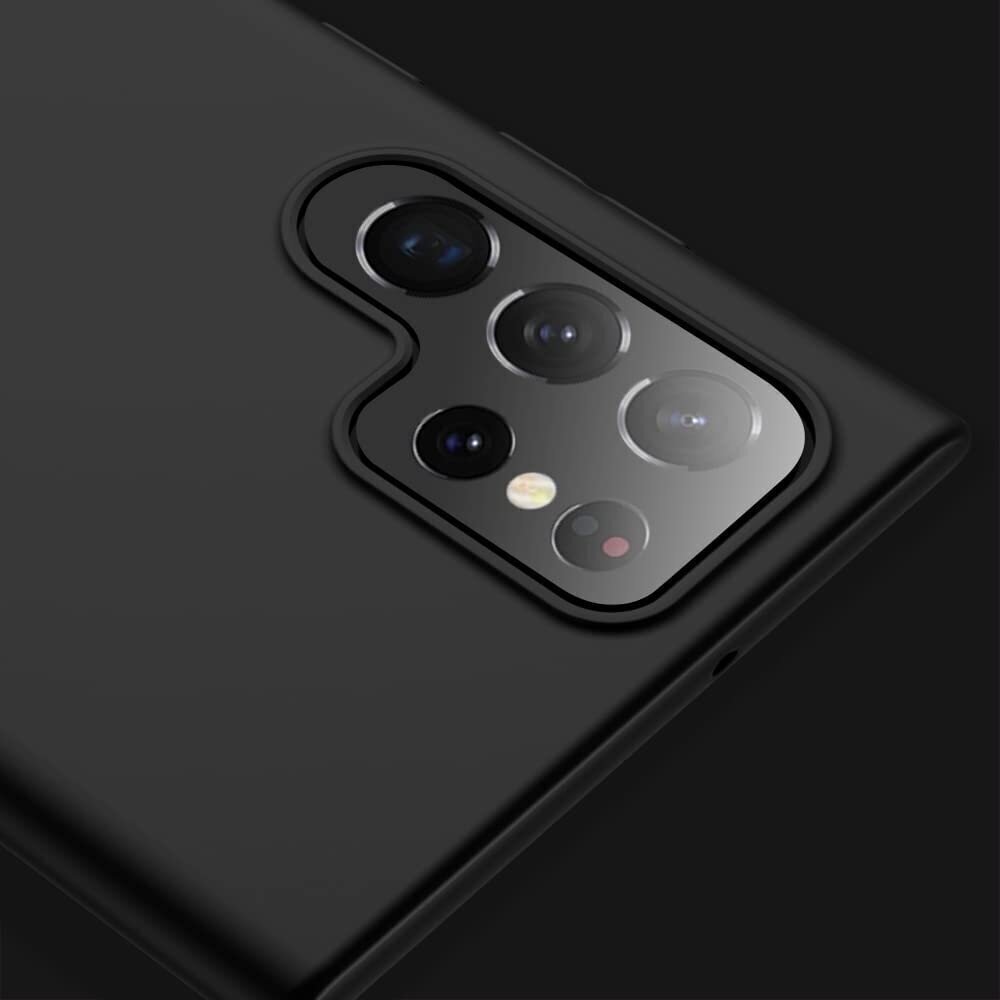 Silikonins Dėklas Slim Guard Samsung S928 S24 Ultra juodas 1