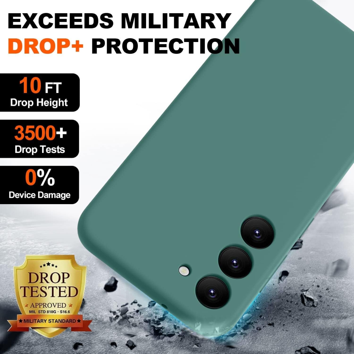 Silikonins Dėklas Soft silicone by X-level Samsung S711 S23 FE tamsiai žalias 2 Silikonins Dėklas Soft silicone by X-level Samsung S711 S23 FE tamsiai žalias 2