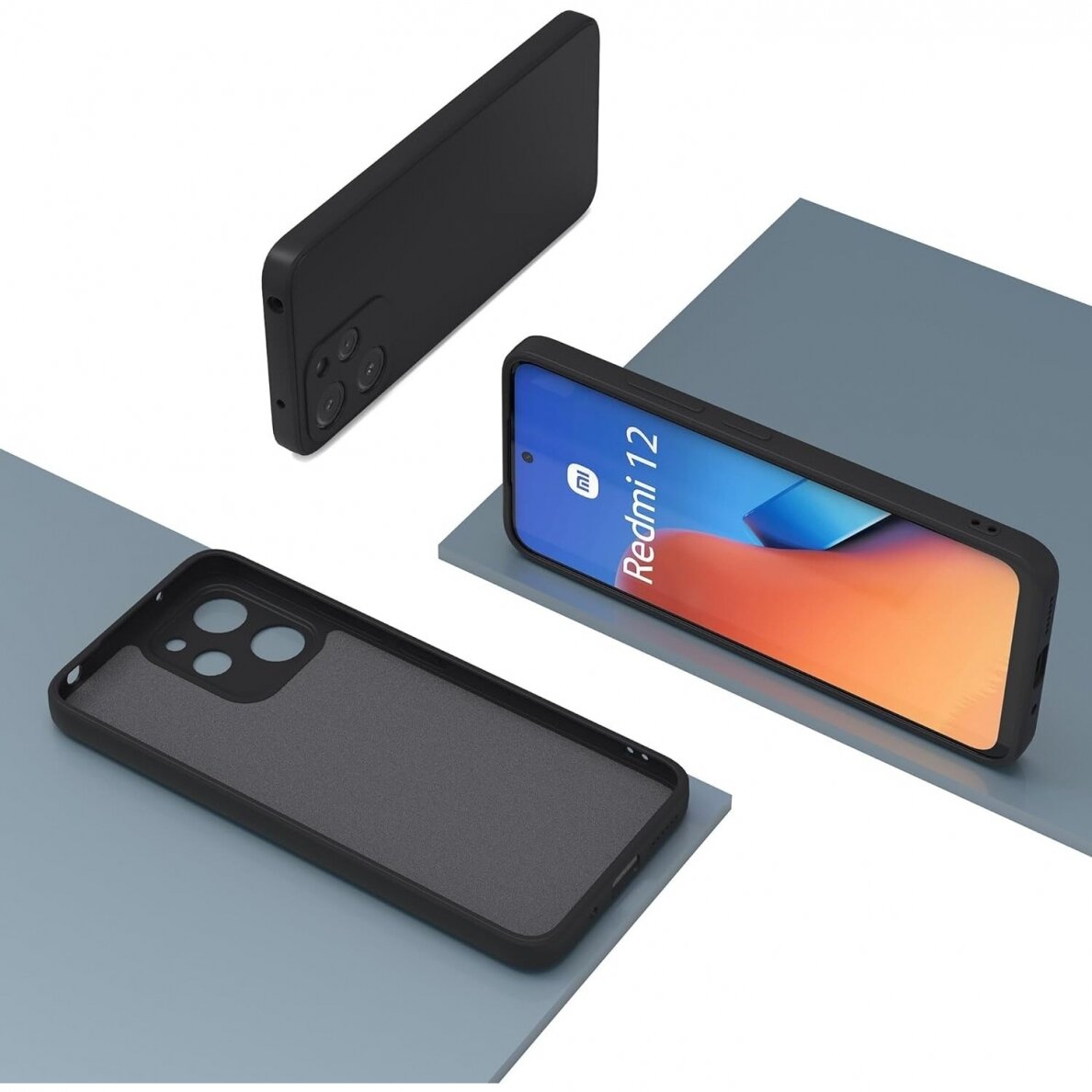 Silikonins Dėklas Soft silicone by X-level Xiaomi Redmi 12/Redmi Note 12R/Poco M6 Pro juodas 1 Silikonins Dėklas Soft silicone by X-level Xiaomi Redmi 12/Redmi Note 12R/Poco M6 Pro juodas 1