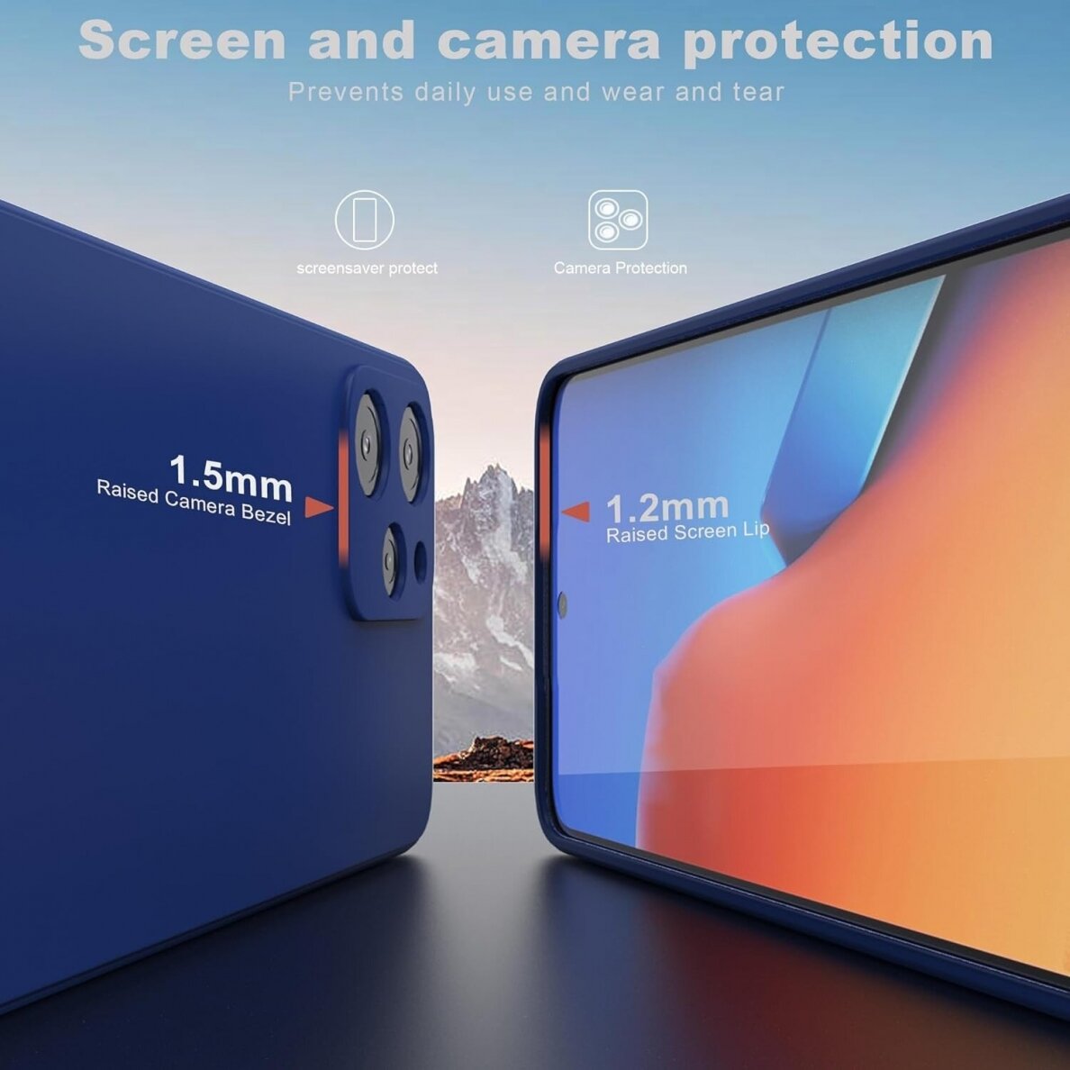 Silikonins Dėklas Soft silicone by X-level Xiaomi Redmi 12/Redmi Note 12R/Poco M6 Pro tamsiai mėlynas 2