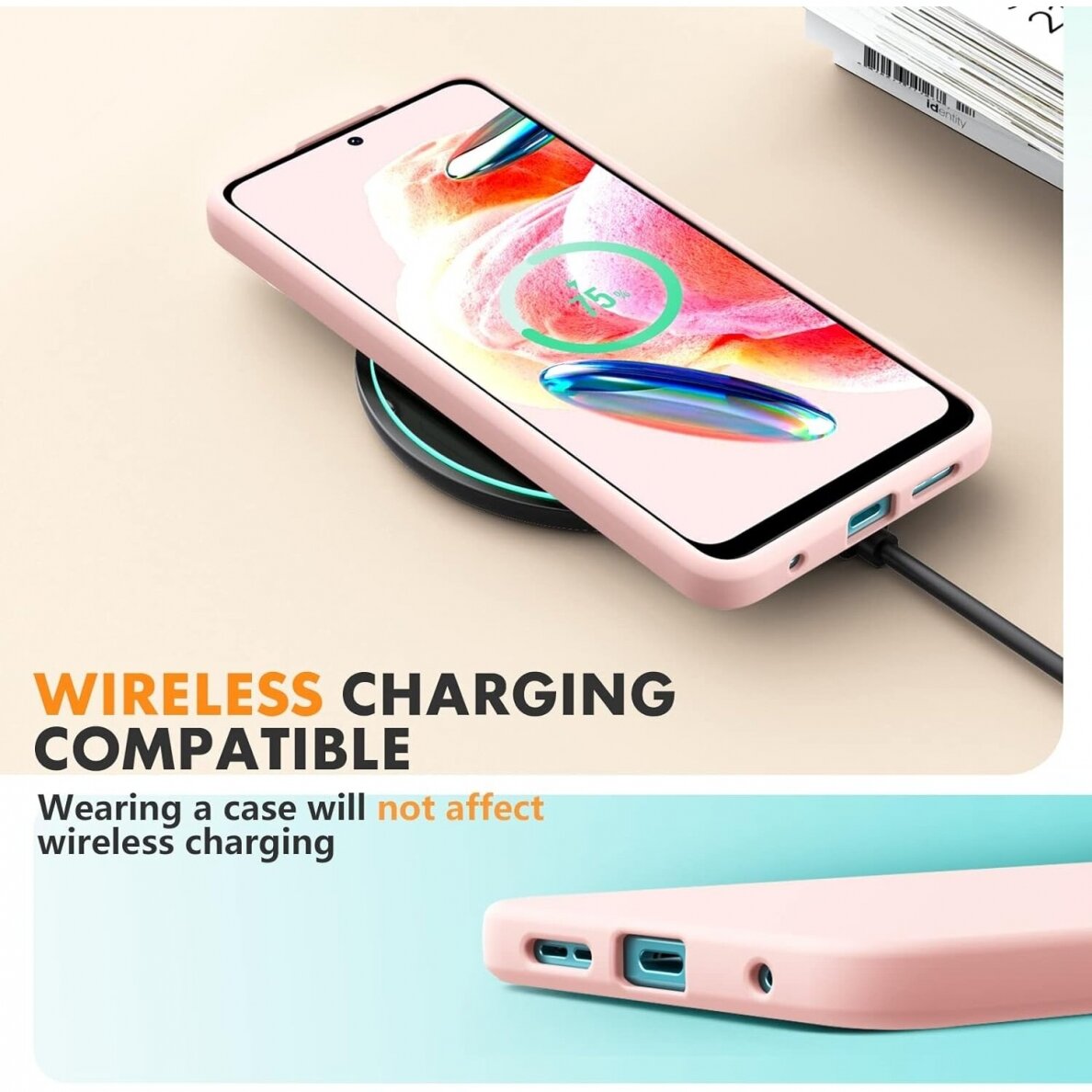 Silikonins Dėklas Soft silicone by X-level Xiaomi Redmi Note 12 5G šviesiai rožinis 5 Silikonins Dėklas Soft silicone by X-level Xiaomi Redmi Note 12 5G šviesiai rožinis 5