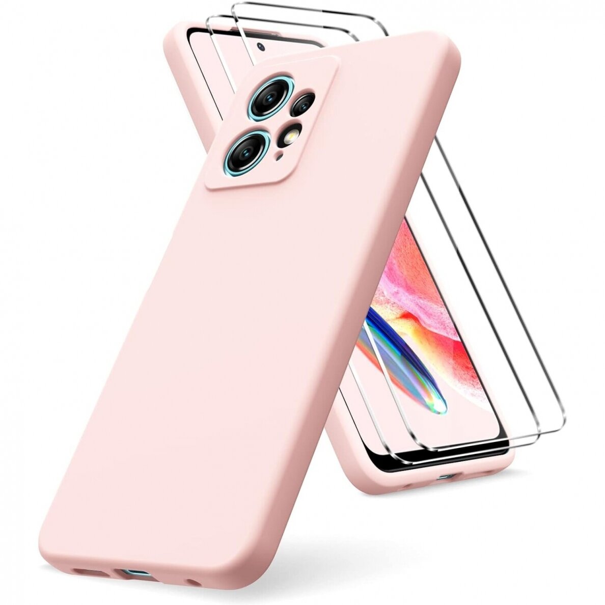 Silikonins Dėklas Soft silicone by X-level Xiaomi Redmi Note 12 5G šviesiai rožinis Silikonins Dėklas Soft silicone by X-level Xiaomi Redmi Note 12 5G šviesiai rožinis