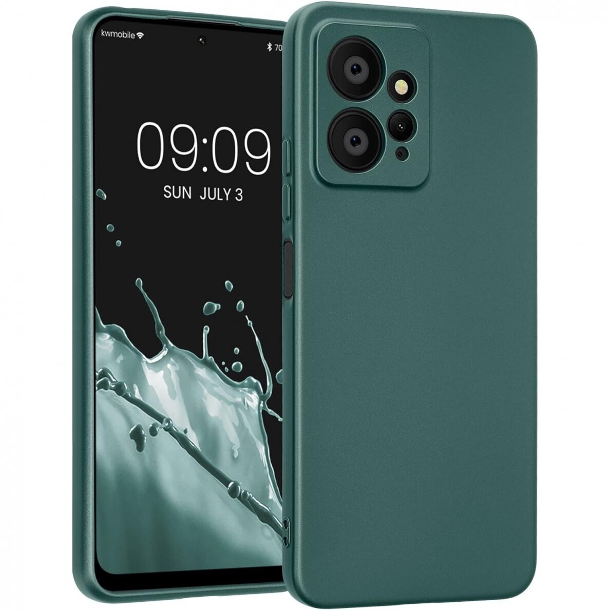 Silikonins Dėklas Soft silicone by X-level Xiaomi Redmi Note 12S tamsiai žalias 1 Silikonins Dėklas Soft silicone by X-level Xiaomi Redmi Note 12S tamsiai žalias 1