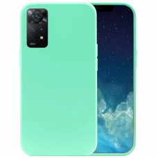 Dėklas Silicone Xiaomi Redmi Note 11 / Note 11S mėtinis