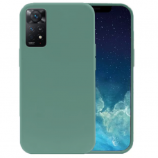 Dėklas Silicone Xiaomi Redmi Note 11 Pro 5G / 11 Pro / 11E Pro žalias