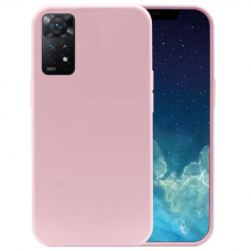 Dėklas Silicone Xiaomi Redmi Note 11 Pro 5G / 11 Pro / 11E Pro rožinis VRX8831