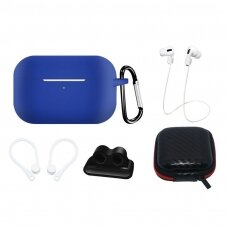 Rinkinys ausinėms Silicone AirPods Pro 2 / AirPods Pro | Mėlynas