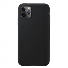 Silikoninis Lankstus Dėklas "Flexible Rubber Cover" Iphone 11 Pro Max Juodas
