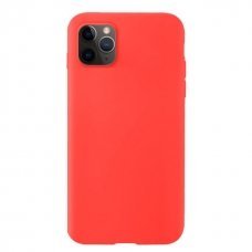 Silikoninis Lankstus Dėklas "Flexible Rubber Cover" Iphone 11 Pro Max Raudonas