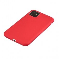Silikoninis Lankstus Dėklas "Flexible Rubber Cover" Iphone 11 Pro Raudonas
