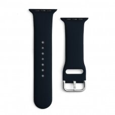 Apyrankė Silicone Strap APS 8/7/6/5/4/3/2 / SE (41/40 / 38mm) Juoda