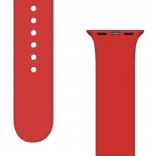 Apyrankė Silicone Strap APS Watch Band 8/7/6/5/4/3/2 / SE (41/40 / 38mm) Raudona