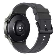 Akcija! Silikoninė apyrankė Huawei Watch GT 2/3/4/2 Pro/3 Pro/4 Pro/GT 2e 46mm - Pilkas