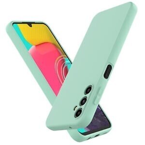 Silikoninis dėklas skirta Samsung Galaxy A14 5G / Galaxy A14 silicone cover mint žalias 2 Silikoninis dėklas skirta Samsung Galaxy A14 5G / Galaxy A14 silicone cover mint žalias 2