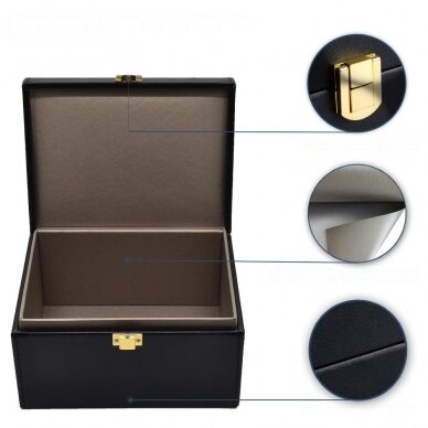 Signalo / Radio Blokatorius Faraday Box skirtas automobilių raktams / išmaniesiems telefonams Juodas 13 Signalo / Radio Blokatorius Faraday Box skirtas automobilių raktams / išmaniesiems telefonams Juodas 13