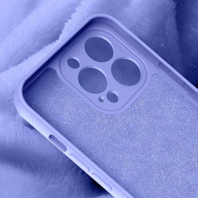 Dėklas Silicone iPhone 13 Pro Max Purpurinis 4