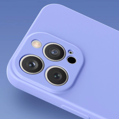 Dėklas Silicone iPhone 13 Pro Max Purpurinis 5