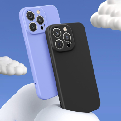 Dėklas Silicone iPhone 13 Pro Max Purpurinis 8