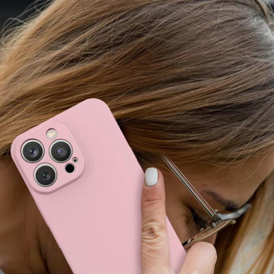 Dėklas Silicone iPhone 13 Pro Max Purpurinis 9