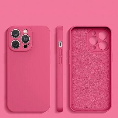 Silikoninis dėklas Samsung Galaxy A54 5G rožinis 1