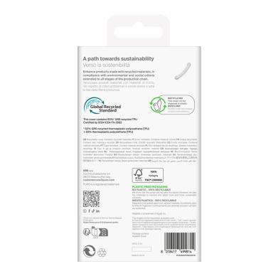 Silikoninis dėklas Puro 03 Nude Samsung Galaxy S25 Ultra - permatomas 5