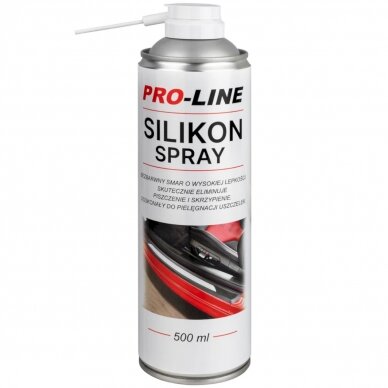 Silicone spray grease seal care PRO-LINE 500ml Silicone spray grease seal care PRO-LINE 500ml