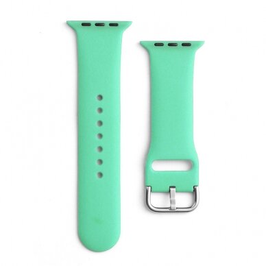 Apyrankė Silicone Strap APS 9/8/7/6/5/4/3/2 / SE (41/40 / 38mm) Mėtinė Apyrankė Silicone Strap APS 9/8/7/6/5/4/3/2 / SE (41/40 / 38mm) Mėtinė