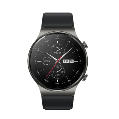Silikoninė apyrankė Huawei Watch GT 2/3/4/2 Pro/3 Pro/4 Pro/GT 2e 46mm - Juodas 2 Silikoninė apyrankė Huawei Watch GT 2/3/4/2 Pro/3 Pro/4 Pro/GT 2e 46mm - Juodas 2