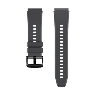 Akcija! Silikoninė apyrankė Huawei Watch GT 2/3/4/2 Pro/3 Pro/4 Pro/GT 2e 46mm - Pilkas  5