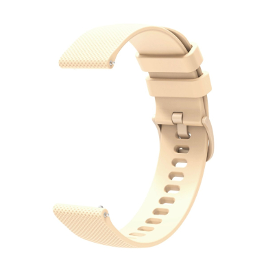 Silikoninė apyrankė Huawei Watch GT2 / GT3 42mm - Beige 1 Silikoninė apyrankė Huawei Watch GT2 / GT3 42mm - Beige 1