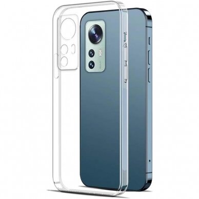 Silikoninis dėklas Antislip O2 Xiaomi Redmi Note 12S skaidrus Silikoninis dėklas Antislip O2 Xiaomi Redmi Note 12S skaidrus