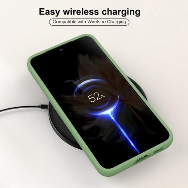 Silikoninis Dėklas Liquid 1.5mm Samsung S711 S23 FE žalia 5 Silikoninis Dėklas Liquid 1.5mm Samsung S711 S23 FE žalia 5