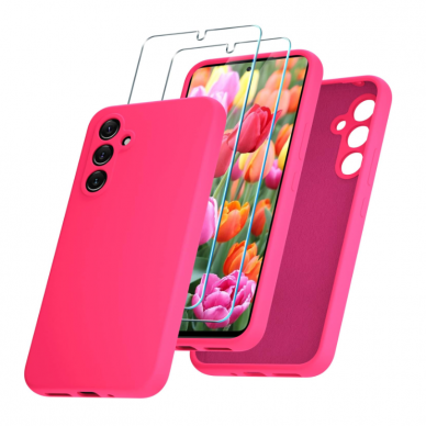 Silikoninis dėklas skirta Samsung Galaxy A14 5G / Galaxy A14 Silikoninis dėklas rožinis Silikoninis dėklas skirta Samsung Galaxy A14 5G / Galaxy A14 Silikoninis dėklas rožinis