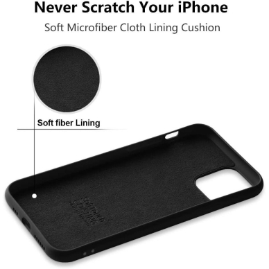Silikonins Dėklas Soft silicone by X-level Apple iPhone 15 Pro juodas 4 Silikonins Dėklas Soft silicone by X-level Apple iPhone 15 Pro juodas 4
