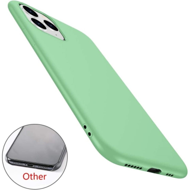 Silikonins Dėklas Soft silicone by X-level Apple iPhone 15 Pro matcha žalias 1 Silikonins Dėklas Soft silicone by X-level Apple iPhone 15 Pro matcha žalias 1